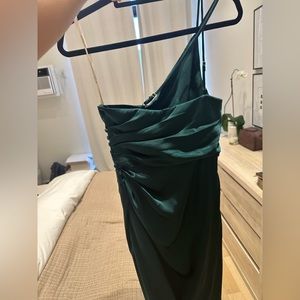 David’s Bridal - Galina Signature Green Dress - worn once